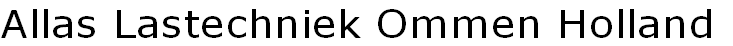 Allas Lastechniek Ommen Holland